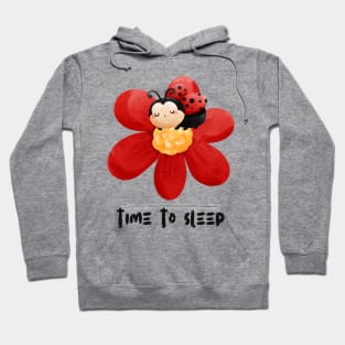 Ladybug | Time To Sleep Design Hoodie